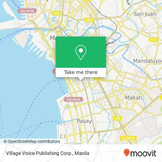 Village Voice Publishing Corp. map