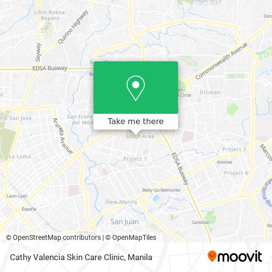 Cathy Valencia Skin Care Clinic map