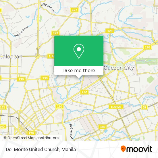 Del Monte United Church map