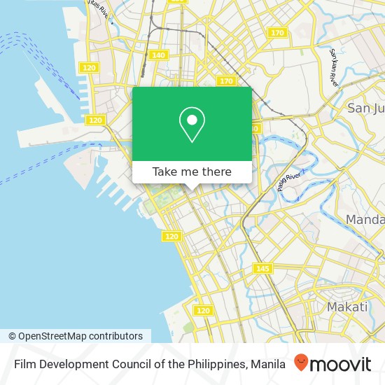 Film Development Council of the Philippines map