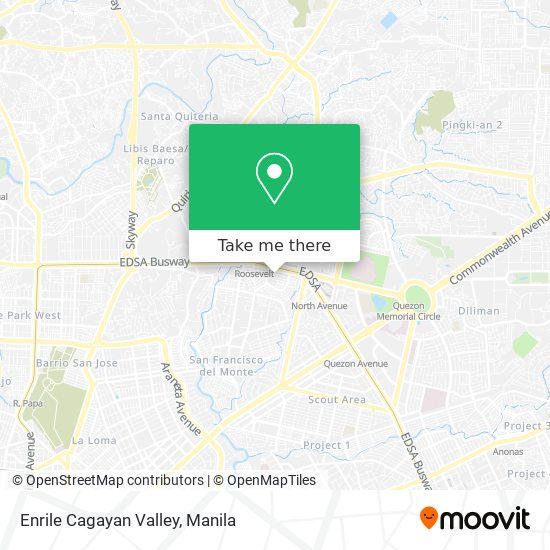 Enrile Cagayan Valley map
