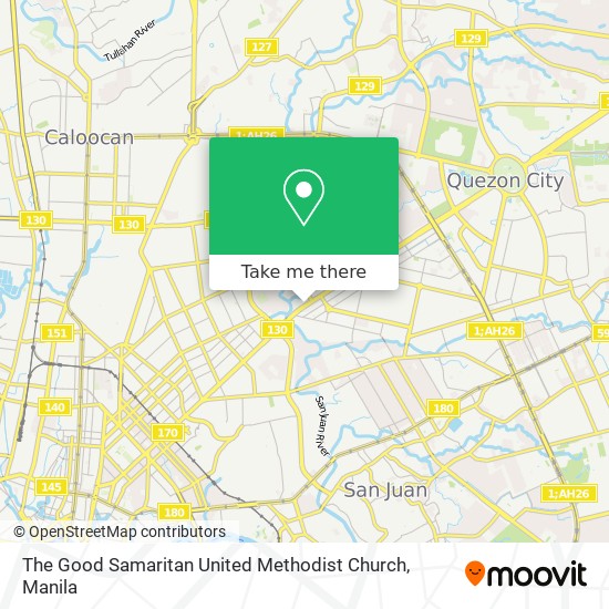 The Good Samaritan United Methodist Church map