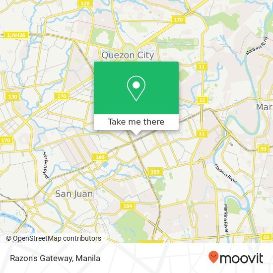 Razon's Gateway map