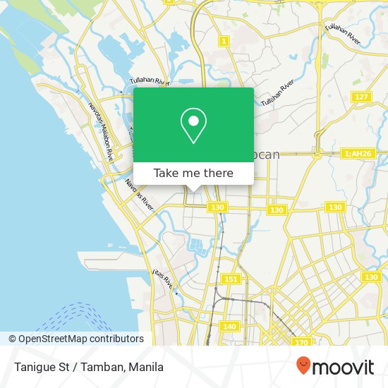 Tanigue St / Tamban map