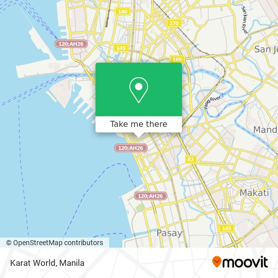 Karat World map