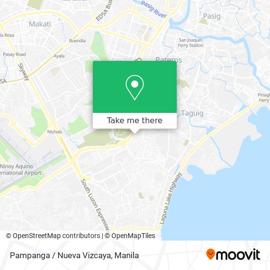 Pampanga / Nueva Vizcaya map