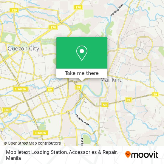 Mobiletext Loading Station, Accessories & Repair map