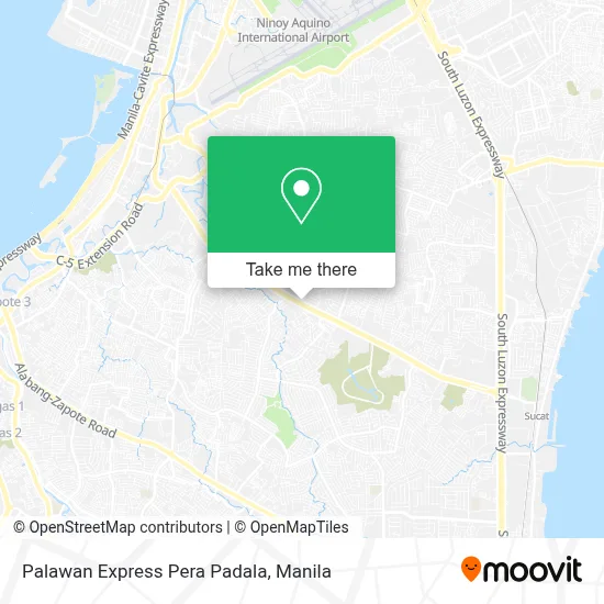 Palawan Express Pera Padala map