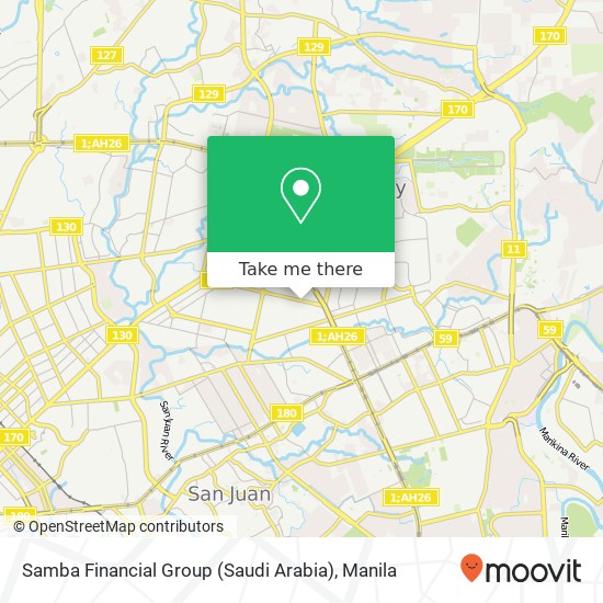 Samba Financial Group (Saudi Arabia) map