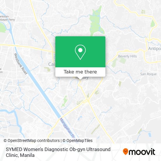 SYMED Women's Diagnostic Ob-gyn Ultrasound Clinic map