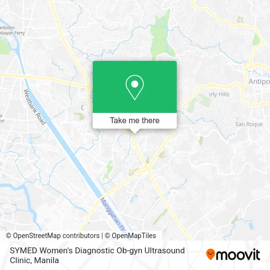 SYMED Women's Diagnostic Ob-gyn Ultrasound Clinic map