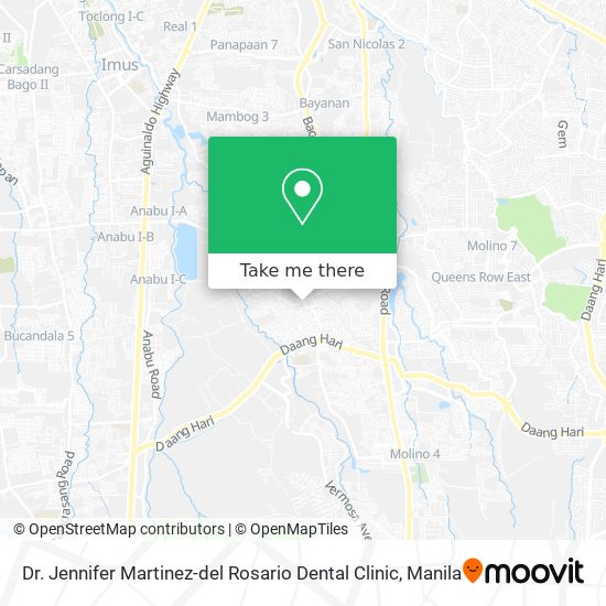 Dr. Jennifer Martinez-del Rosario Dental Clinic map