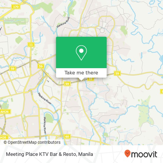Meeting Place KTV Bar & Resto map
