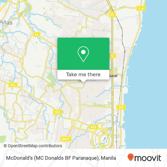McDonald's (MC Donalds BF Paranaque) map