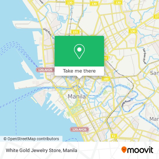 White Gold Jewelry Store map