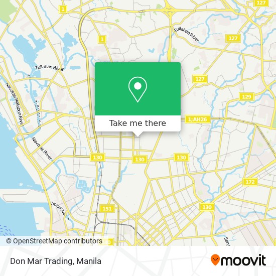 Don Mar Trading map