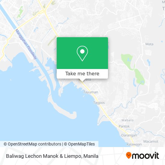 Baliwag Lechon Manok & Liempo map