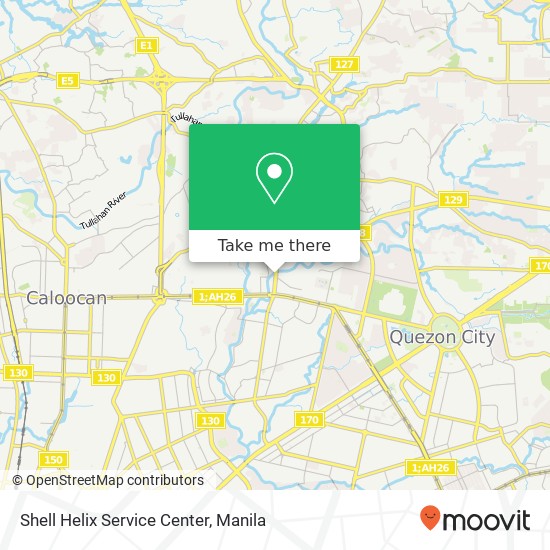 Shell Helix Service Center map