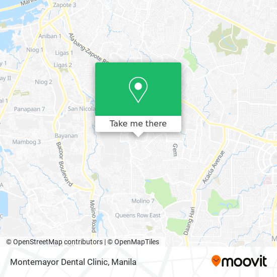 Montemayor Dental Clinic map