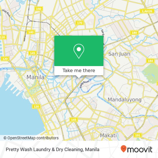 Pretty Wash Laundry & Dry Cleaning map