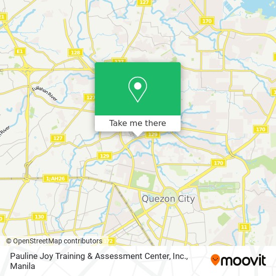 Pauline Joy Training & Assessment Center, Inc. map