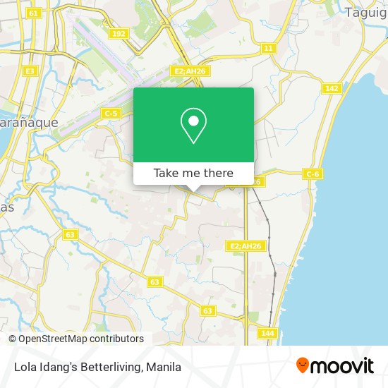 Lola Idang's Betterliving map