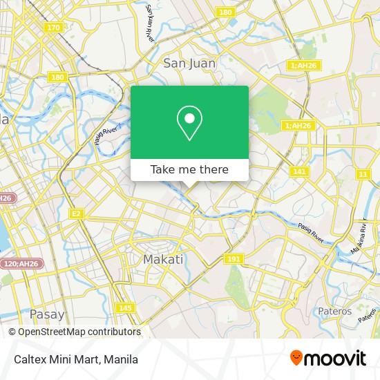 Caltex Mini Mart map