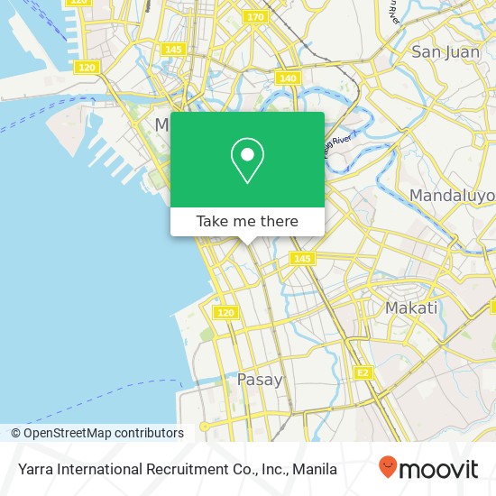 Yarra International Recruitment Co., Inc. map