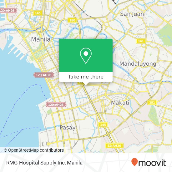 RMG Hospital Supply Inc map