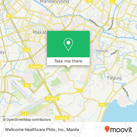 Wellcome Healthcare Phils., Inc. map