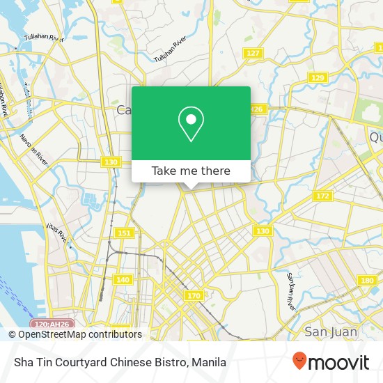 Sha Tin Courtyard Chinese Bistro map
