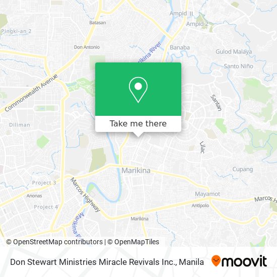 Don Stewart Ministries Miracle Revivals Inc. map
