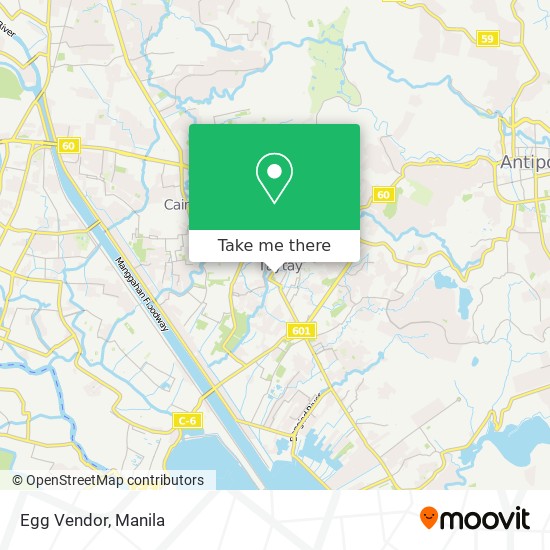 Egg Vendor map