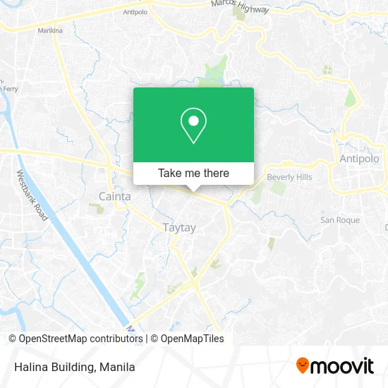 Halina Building map
