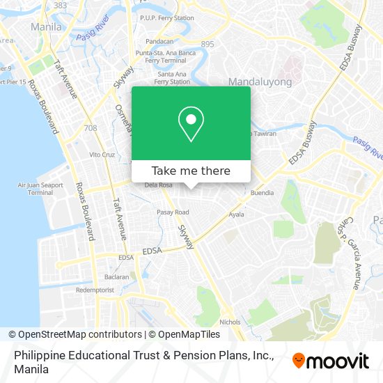 Philippine Educational Trust & Pension Plans, Inc. map