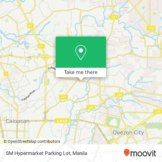 SM Hypermarket Parking Lot map