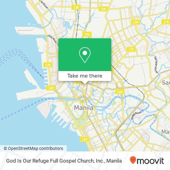 God Is Our Refuge Full Gospel Church, Inc. map