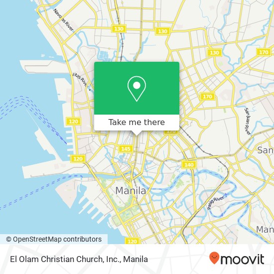 El Olam Christian Church, Inc. map