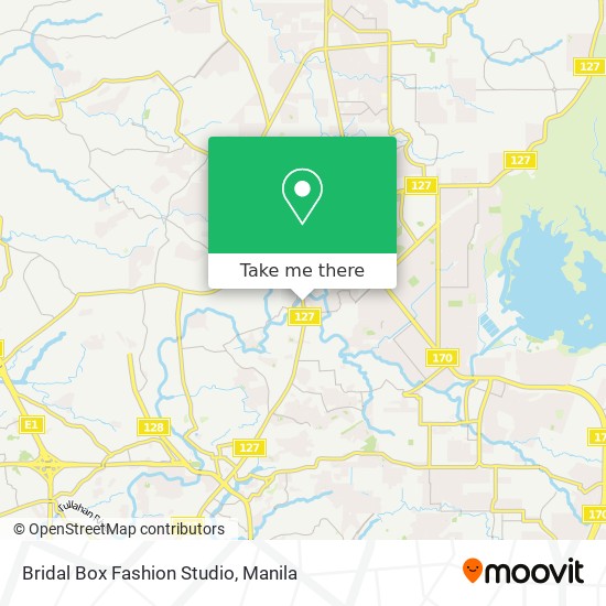 Bridal Box Fashion Studio map