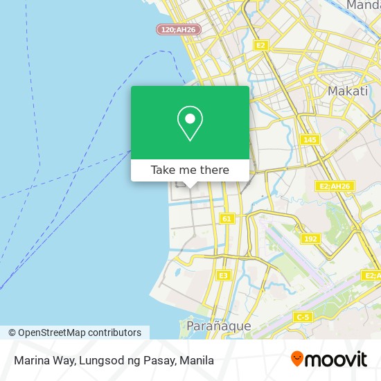 Marina Way, Lungsod ng Pasay map