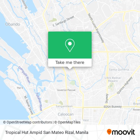 Tropical Hut Ampid San Mateo Rizal map