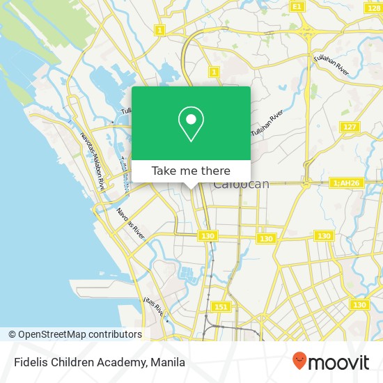 Fidelis Children Academy map