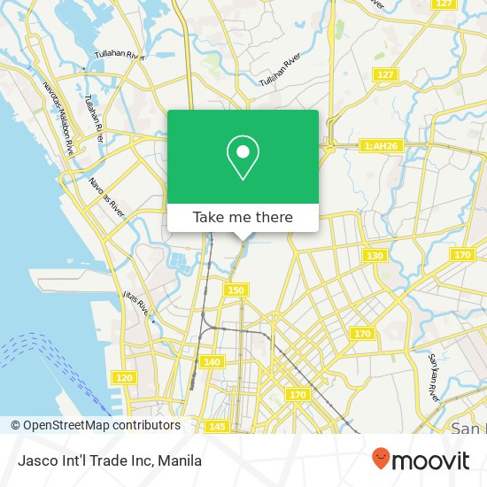 Jasco Int'l Trade Inc map