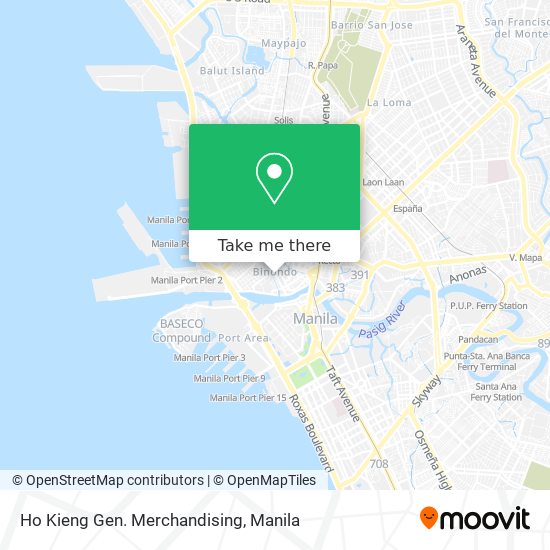 Ho Kieng Gen. Merchandising map