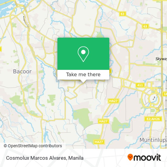 Cosmolux Marcos Alvares map