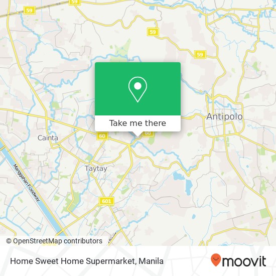 Home Sweet Home Supermarket map