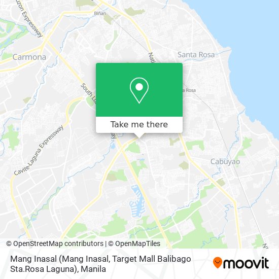 Mang Inasal (Mang Inasal, Target Mall Balibago Sta.Rosa Laguna) map