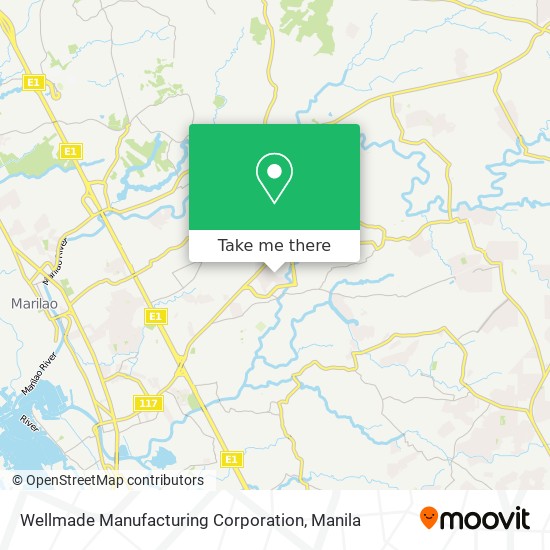 Wellmade Manufacturing Corporation map