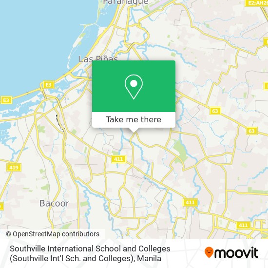 Southville International School and Colleges (Southville Int'l Sch. and Colleges) map