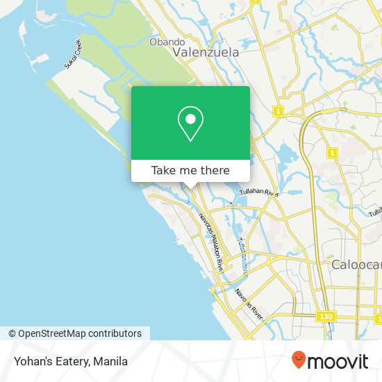 Yohan's Eatery map